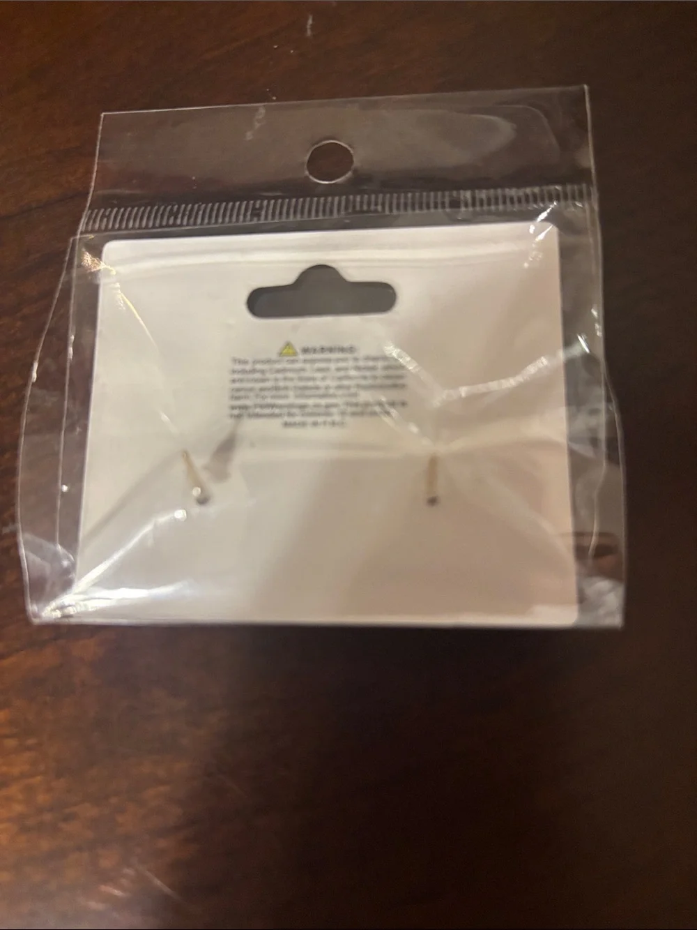 NIP Red Butterfly Kids Stud Earrings